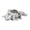 Titan AV 50mm Truss Lighting Clamp Half Spigot SWL 500 Kg -Mixer Road Box Sales Shop TR CLP50 HC
