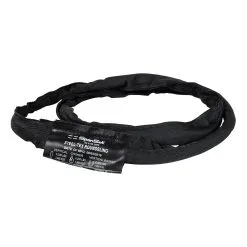 0.9m Steeltex Wire Rope Round Sling, 2400kg, Black
