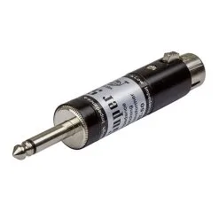 Titan AV XLR Female Socket To 1/4" Mono Low To HI Impedance Transformer