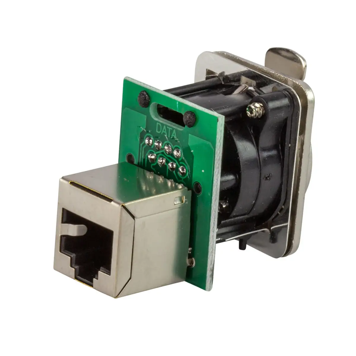 Titan AV Ethercon Cat5e Pass-through Panel Mount Connector 3 Titan AV Ethercon Cat5e Pass-through Panel Mount Connector