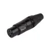 Titan AV 3 Pin XLR Female Balanced Connector 2 Titan AV 3 Pin XLR Female Balanced Connector -Mixer Road Box Sales Shop X SR3F