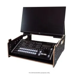 Titan AV Single Monitor Fly Rack Suit Roland V-160HD With 6020 Waterproof Case -Mixer Road Box Sales Shop flyrack roland v160HD broadcasting product photography 2