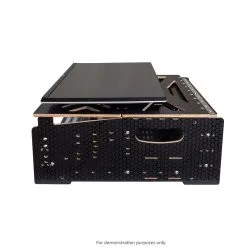 Titan AV Single Monitor Fly Rack Suit Roland V-160HD With 6020 Waterproof Case -Mixer Road Box Sales Shop flyrack roland v160HD broadcasting product photography 4