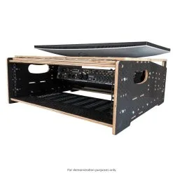 Titan AV Single Monitor Fly Rack Suit Roland V-160HD With 6020 Waterproof Case -Mixer Road Box Sales Shop flyrack roland v160HD broadcasting product photography 7